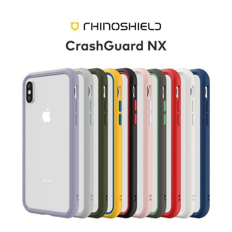 【犀牛盾】 IPhone X/XS Max 共用 耐撞擊CrashGuard NX 邊框 原廠公司貨【JC科技】