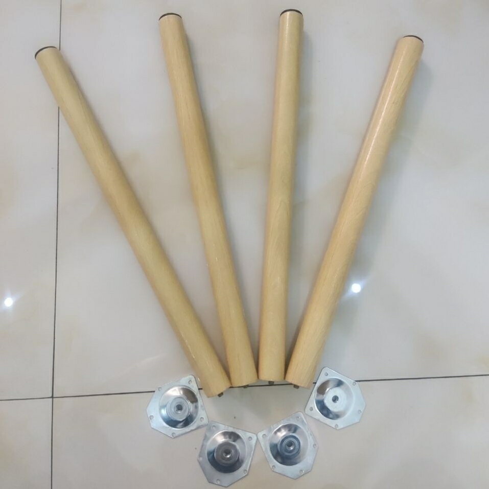 優樂悅~實木增高桌腳電腦桌學習桌支撐腿木頭桌腳配件DIY桌子支架桌腿