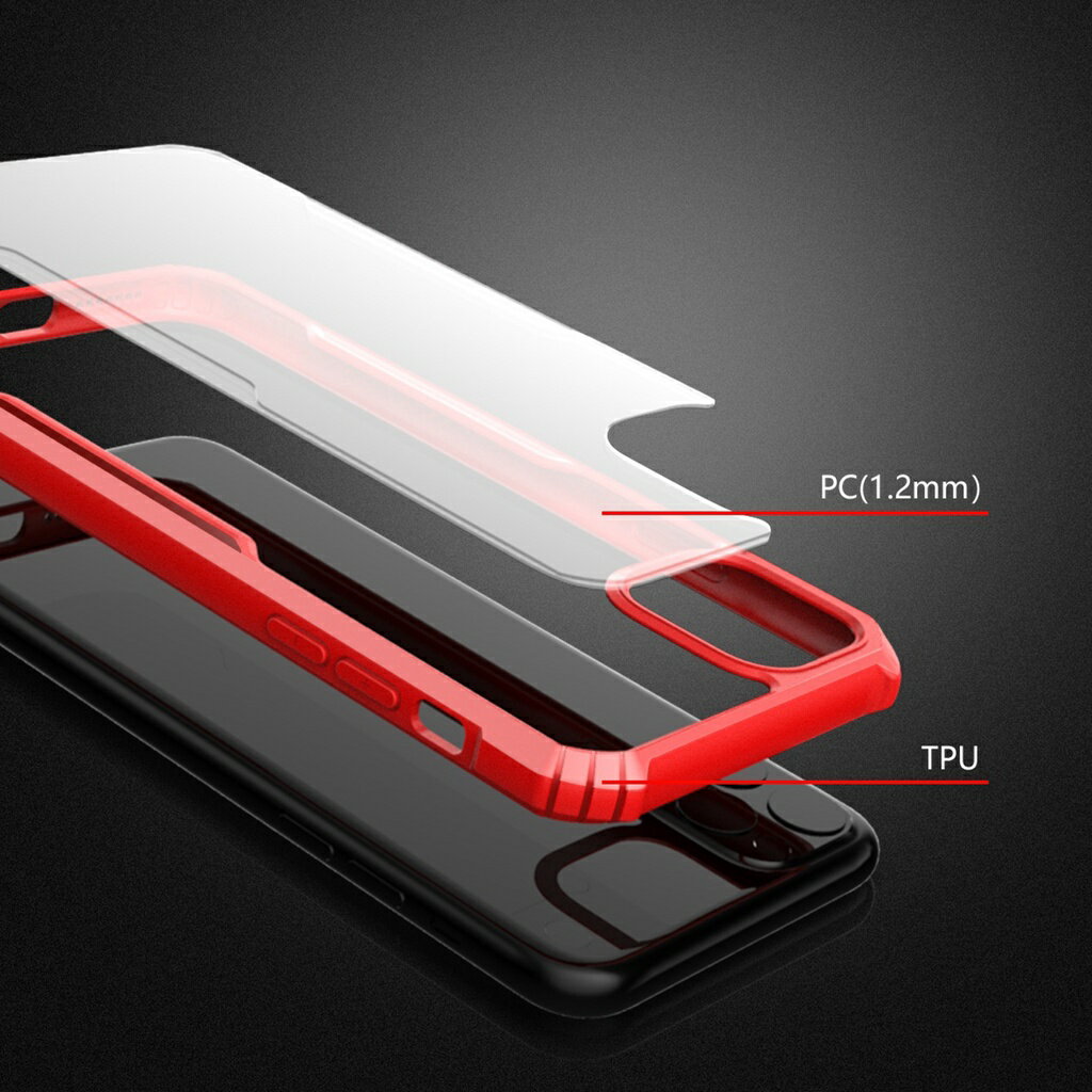 台灣現貨 ROG PHONE 6手機殼 氣囊防摔殼  防摔邊框+透明背板設計 6