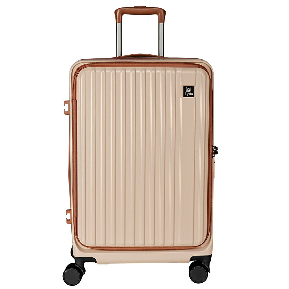 【Lynx 美國山貓】29吋第一代前開式行李箱、TSA海關鎖、鋁合金拉桿、360度飛機輪、可加大 0