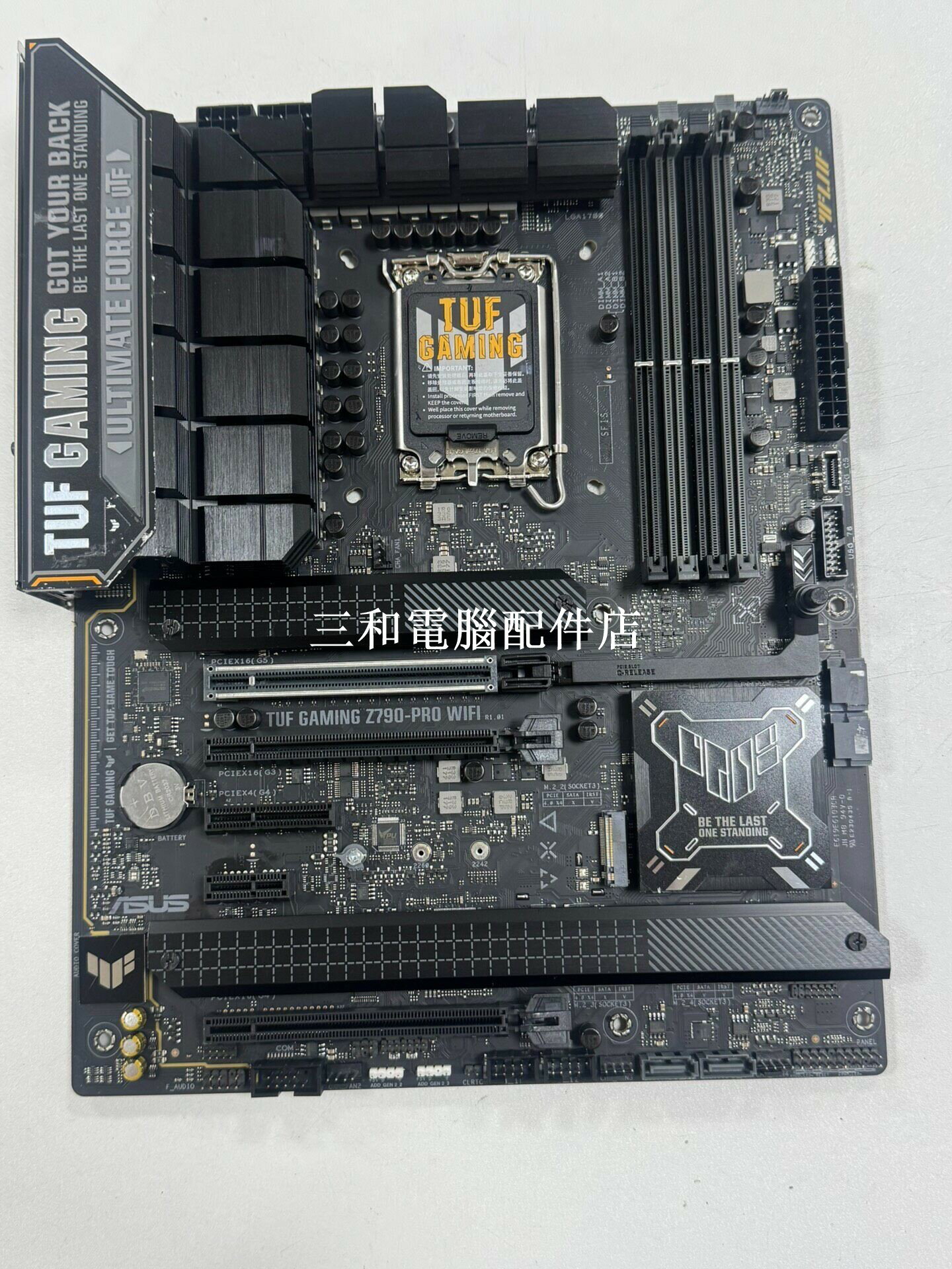 華碩 TUF GAMING Z790-PRO WIFI ATX 大板 12-14 代處理器 DDR5 最新BIOS 神光同步 高端無線