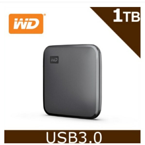 【WD 威騰】 Elements SE SSD 1TB 外接式SSD 公司貨