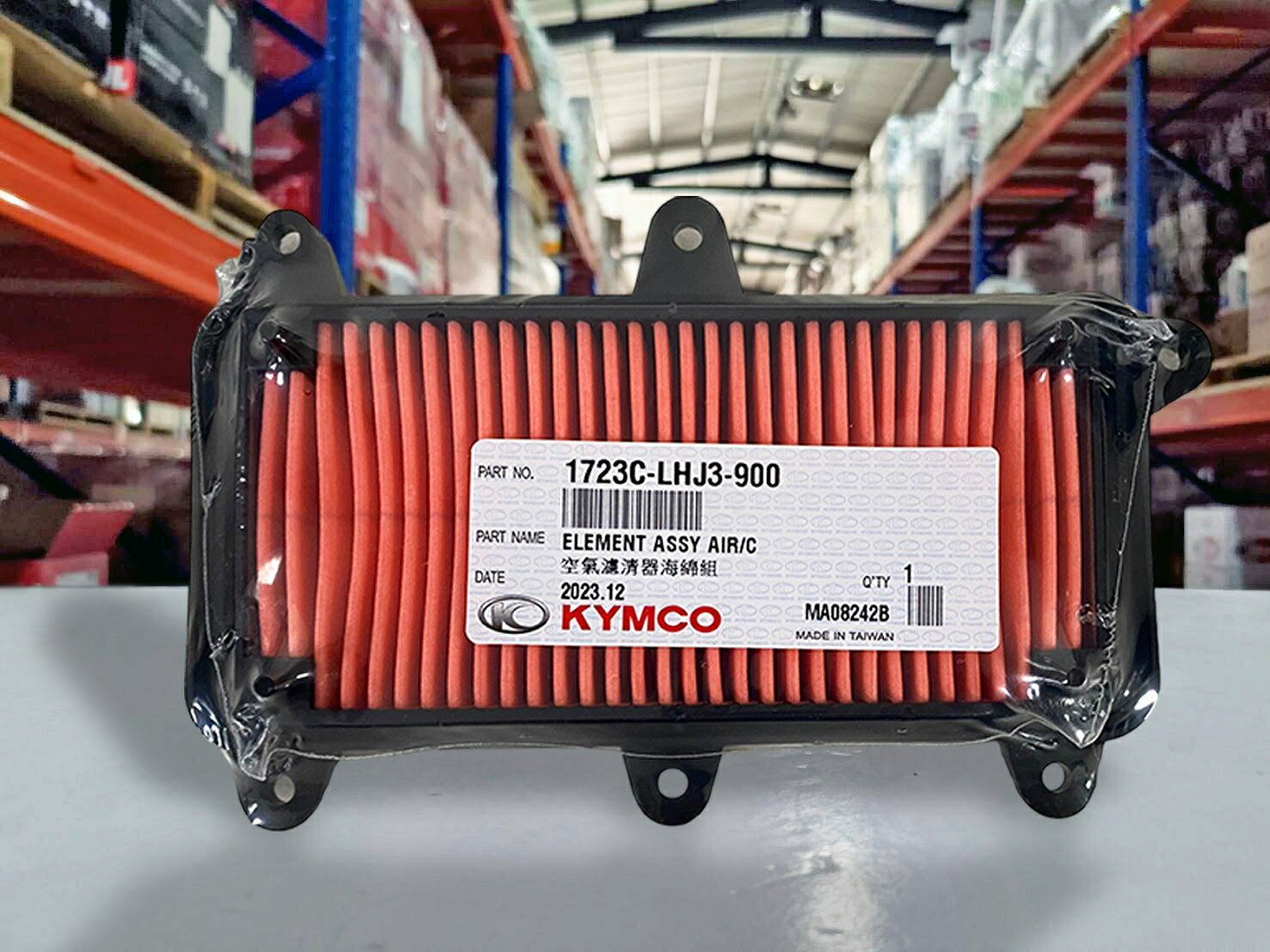 【4%點數】『油工廠』KYMCO LHJ3 空氣濾清器 光陽原廠 G6 150 125 空濾 SR30BF【樂天APP下單限定】