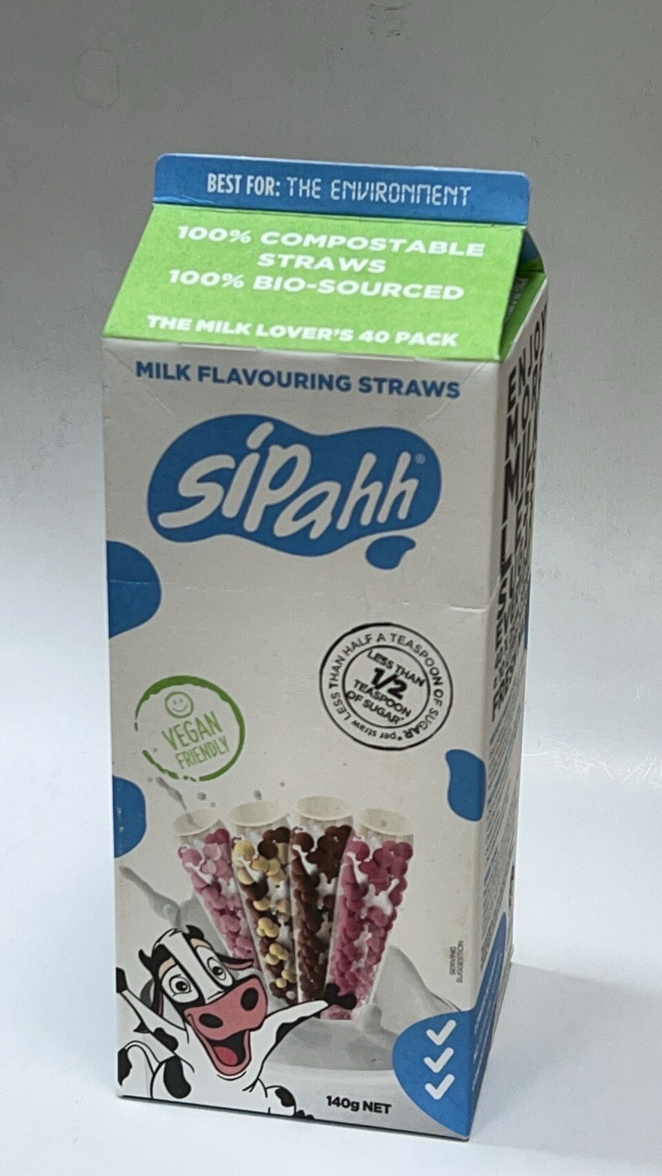現貨 澳洲 正品 神奇牛奶吸管 Sipahh 40支 大包裝