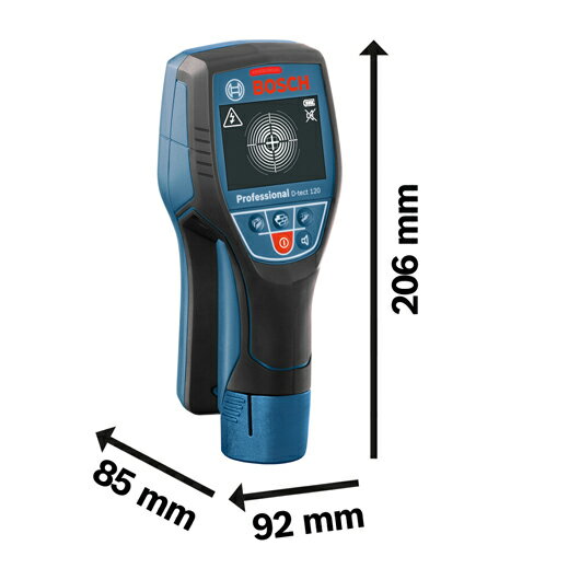 BOSCH 博世 牆體探測儀 D-tect 120 可測PVC水管 金屬 角材 電線 D-TECT120 2
