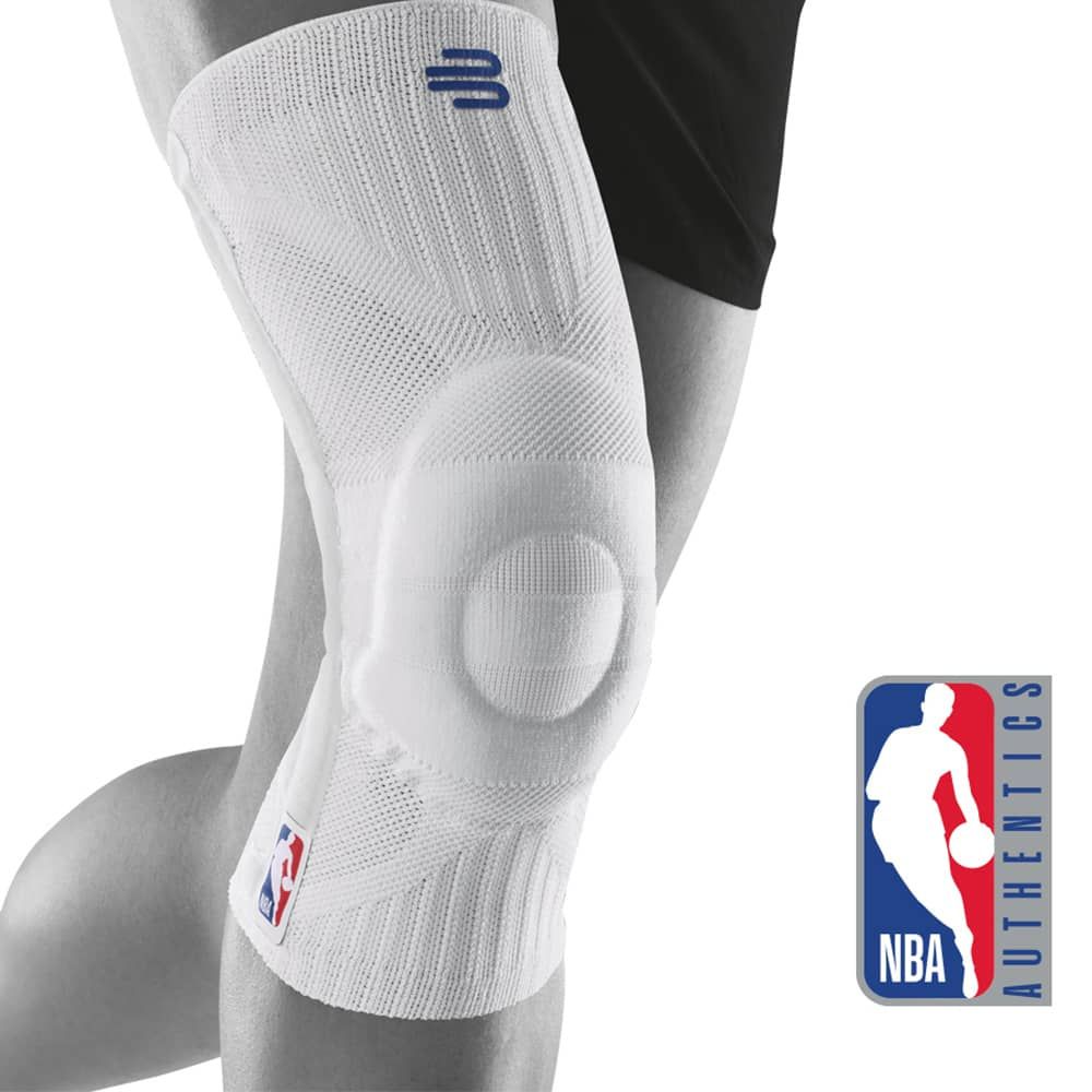 BAUERFEIND 保爾範 NBA 專業運動護膝 德國製 護具 運動護具 白 單入裝 700001 【樂買網】