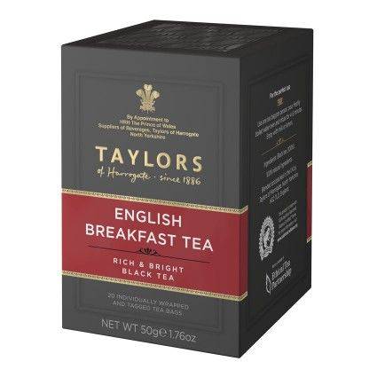英國Taylors 皇家英式早安紅茶 English Breakfast Tea 經典傳統的茶，於一天中的任何時候都可飲用。 1