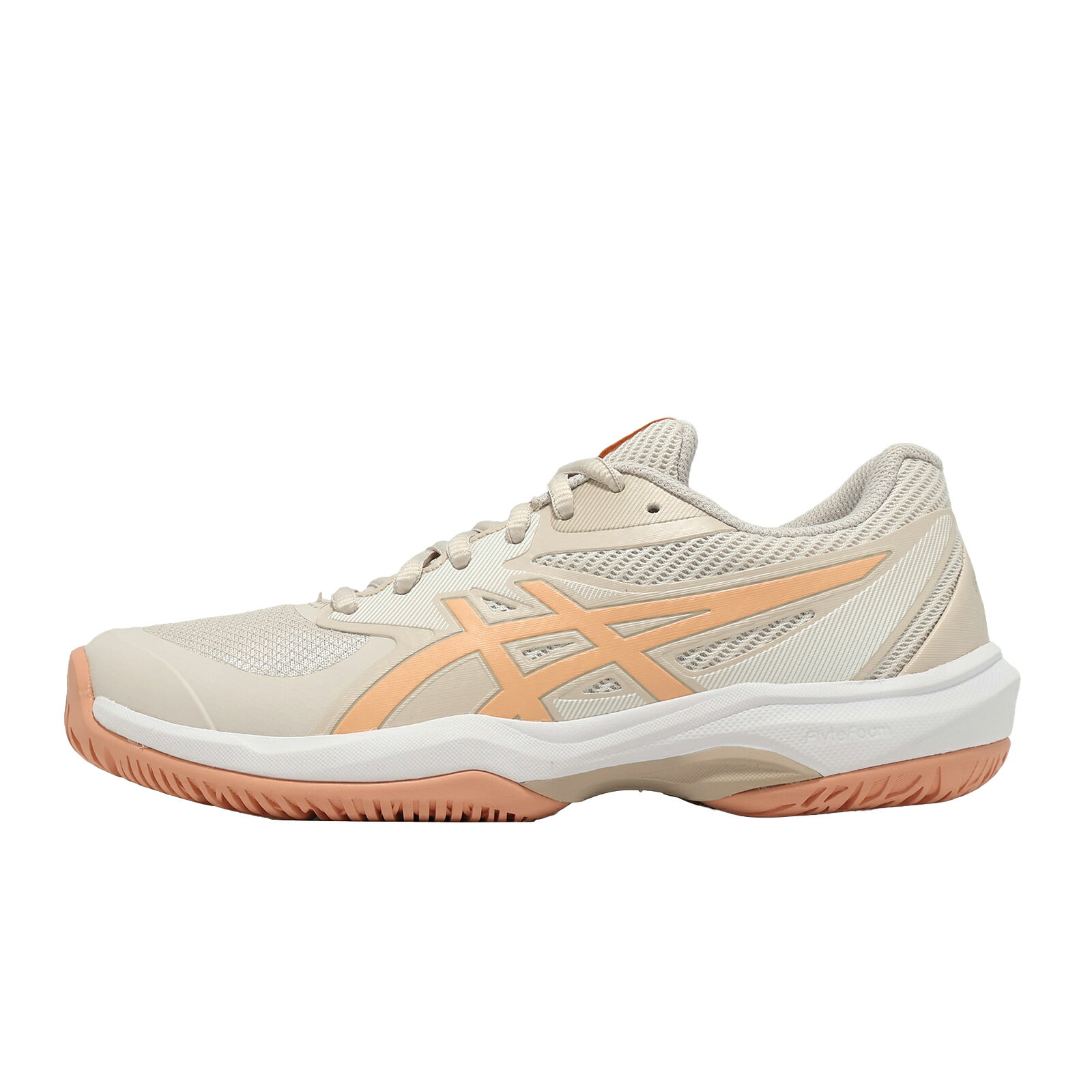Asics 亞瑟士 網球鞋 匹克球鞋 Game FF 女鞋 米 抗扭 緩衝 運動鞋 1042A281250