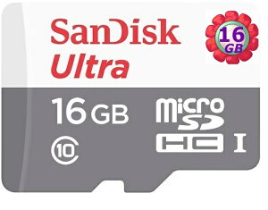 SanDisk 16GB 16G microSDHC【80MB/s】Ultra microSD micro SD SDHC UHS UHS-I Class 10 C10 手機記憶卡【序號MOM100 現折$100】