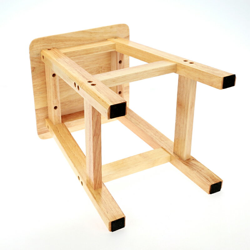 開立發票新品免運 原木吧臺椅 方型 木凳 方形高腳椅 方形高腳凳 木凳 2