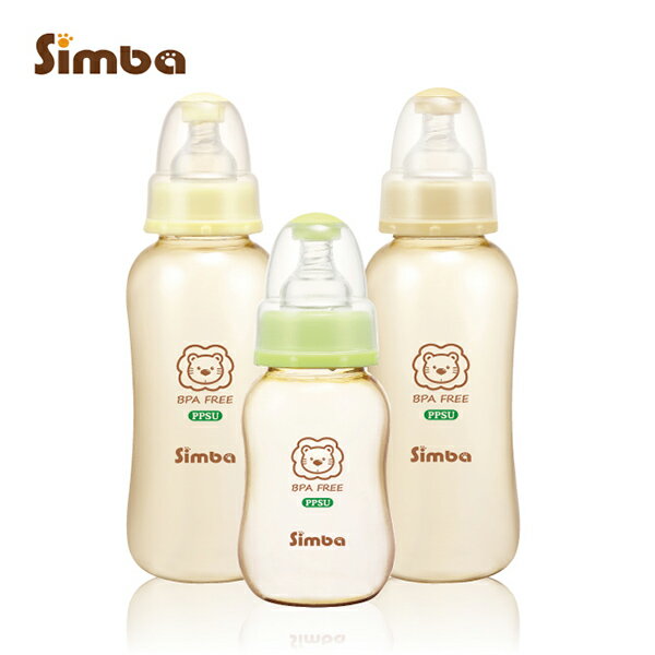 Simba小獅王辛巴 - PPSU標準葫蘆奶瓶經濟組 (2大1小)