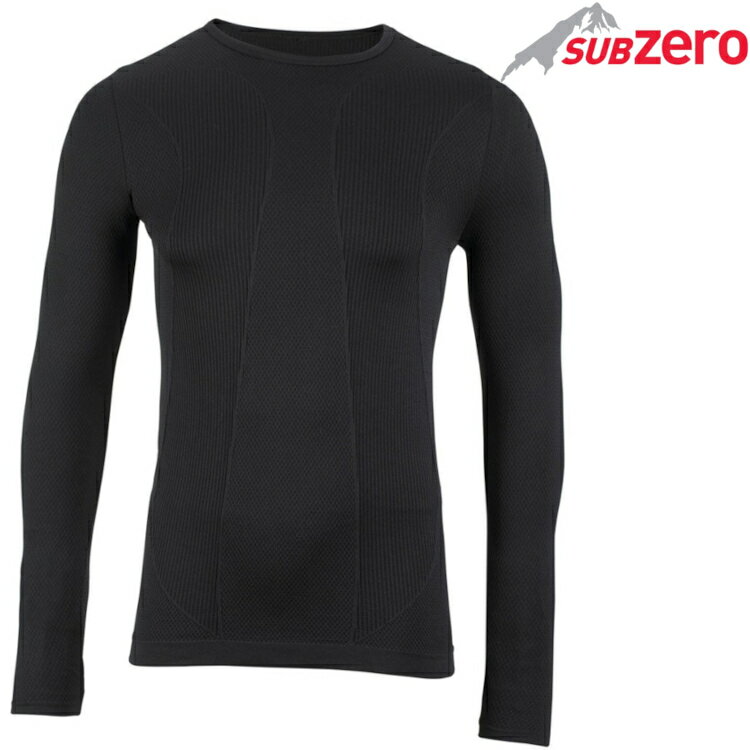 SUBzero Factor 1+ 男款 長袖無縫排汗衣 Factor 1 Plus SZF1P-009L 黑色