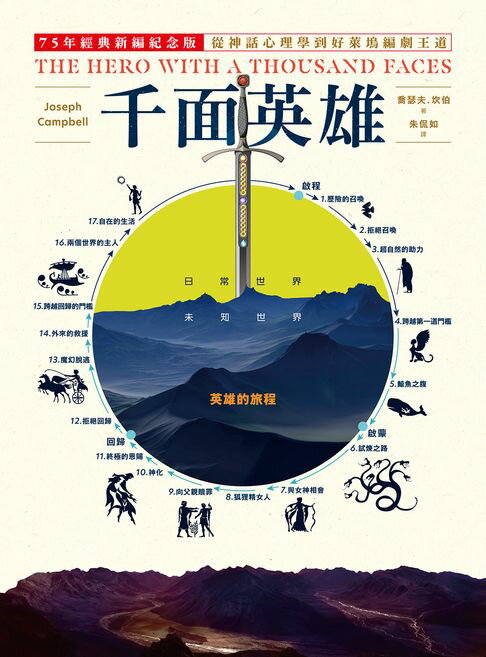 【電子書】千面英雄：75年經典新編紀念版，從神話心理學到好萊塢編劇王道