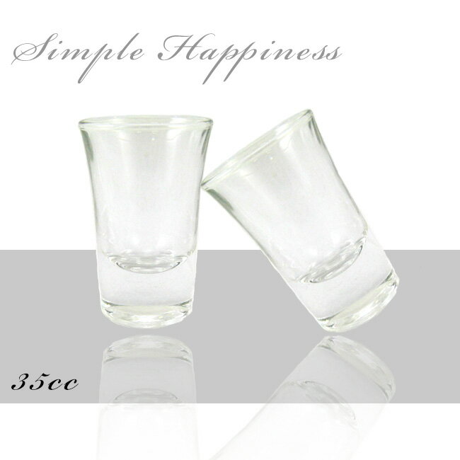 簡單幸福 透明玻璃一口杯35cc(12入)shot杯 烈酒杯 威士忌杯 吞杯 洋酒杯 餐廳/家用