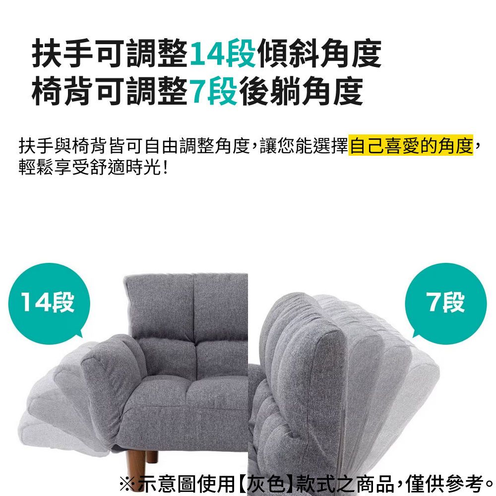 ◆獨立筒坐面矮沙發 POCKET O GY NITORI宜得利家居 7