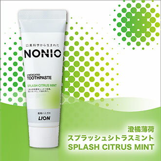 Toothpaste【Made in Japan】  NONIO Splash Citrus Mint *1 tube 　LION 日本 獅王