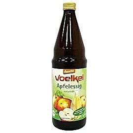 德國 Voelkel; 維可蘋果醋 750ml 品質 等同美國bragg蘋果醋＂ 超商限2罐