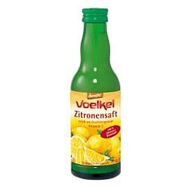 德國維可 Voelkel 檸檬汁200ML/罐