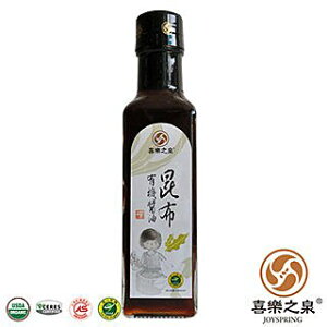 喜樂之泉 有機昆布醬油(210ml)