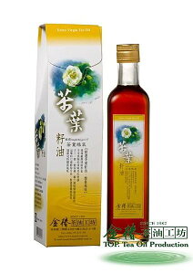 金椿茶油工坊~茶葉綠菓~茶葉籽油500ml/瓶~超取限2瓶