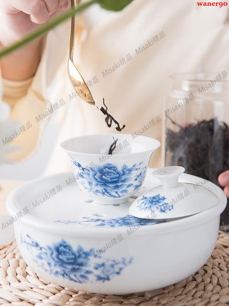 陶瓷旅行功夫茶具小茶盤茶杯便攜收納包簡約戶外旅遊車載喝茶套裝
