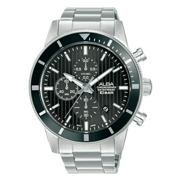 ALBA VD57-X217D(AM3957X1)黑系大錶徑線性質感男錶45mm｜樂天全館特惠中★指定刷卡回饋10%