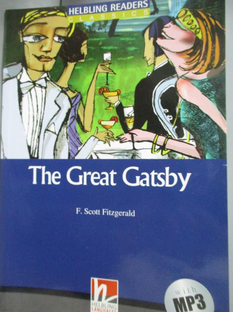 【書寶二手書T9／語言學習_HMX】The Great Gatsby _F. Scott Fitzgerald_附光碟