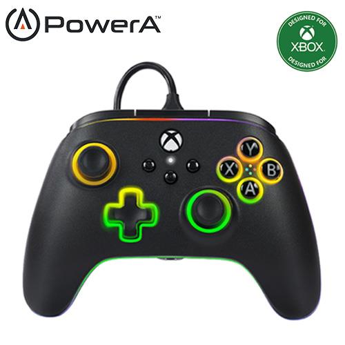 PowerA  XBOX 官方授權 炫光可調增強款 有線遊戲手把