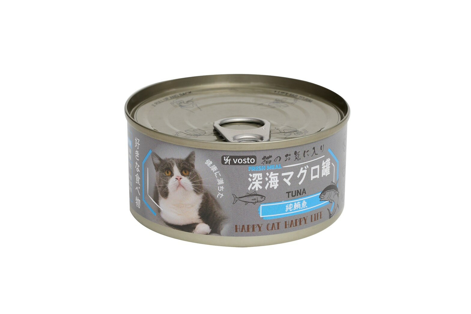 vosto 深海鮪魚罐 170g貓罐頭 鮪魚罐 貓副食罐 鮪魚罐 深海罐 紅肉罐 鮮肉罐 貓罐頭【231105】 0