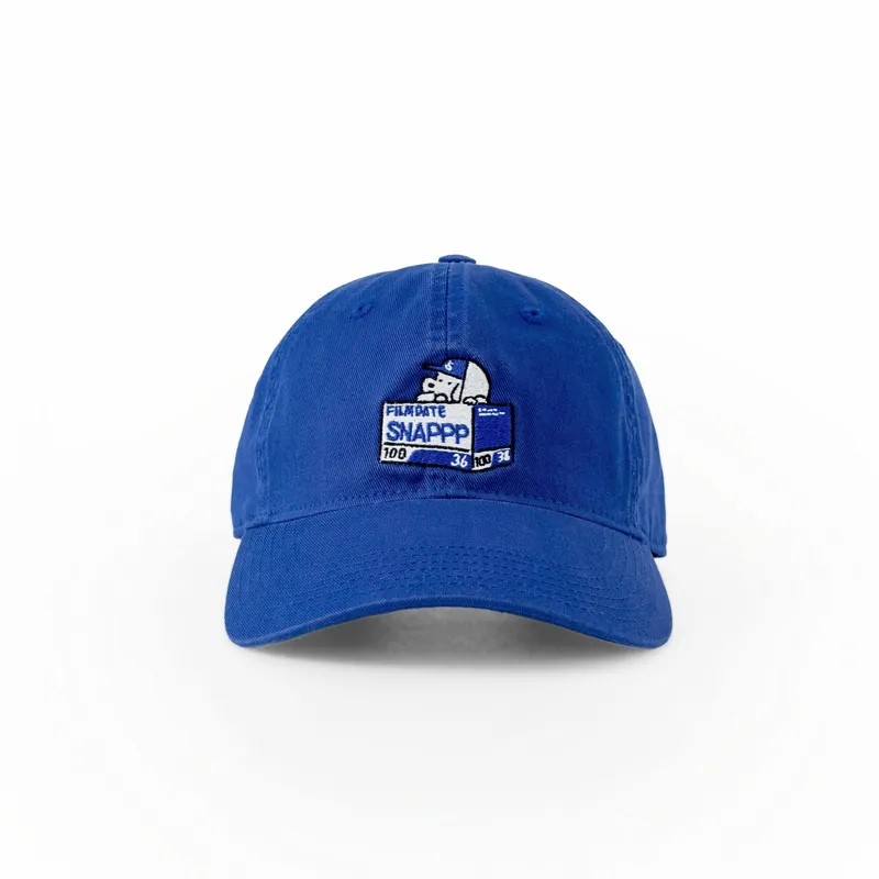 FILTER017® SNAPPP AND JOHN Film Date Graphic Ball Cap 藍 刺繡圖像棒球帽 H6205