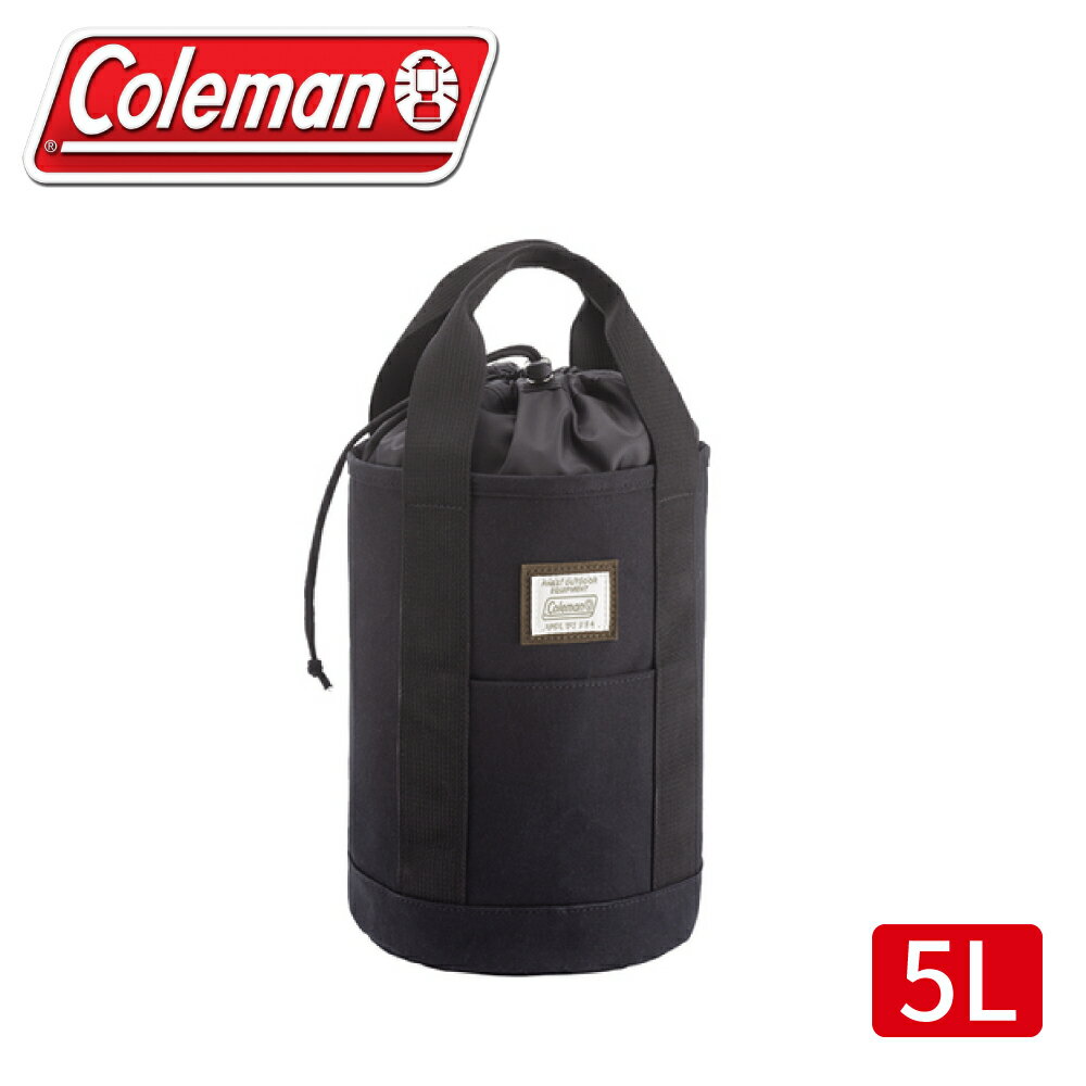 【Coleman 美國 露營燈收納包《黑》】CM-37874/營燈包/營燈袋/攜行袋/裝備袋