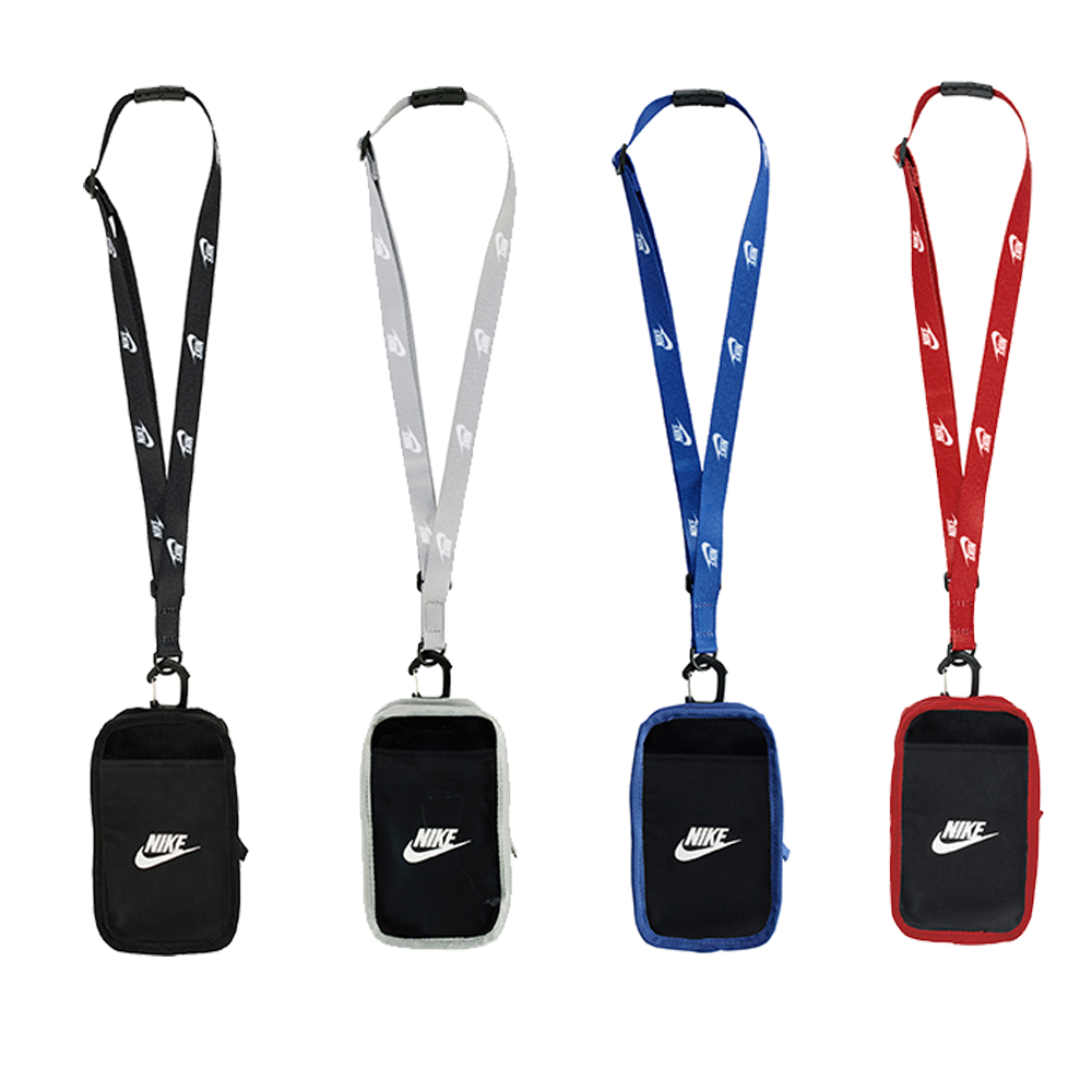 NIKE CLUB 手機斜揹包 手機觸控 防水 多夾層收納 手機掛繩包 可放7.2吋螢幕 N1009096
