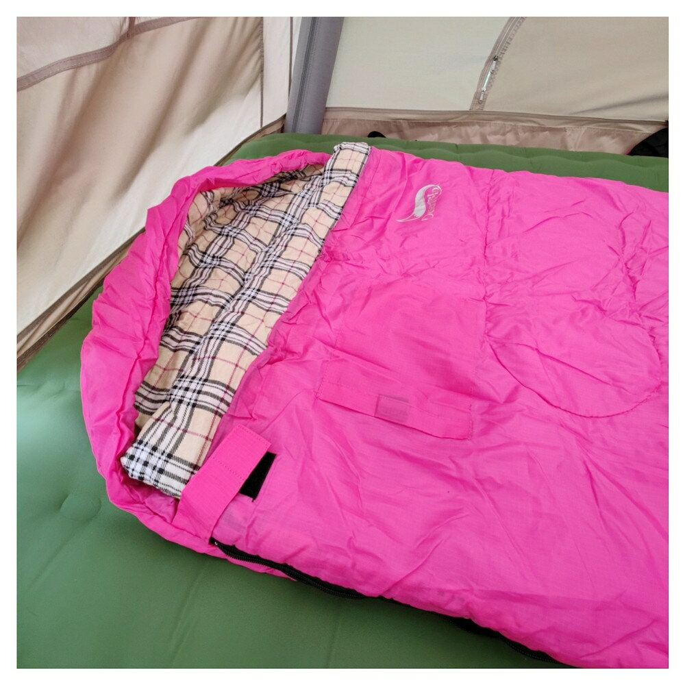 美麗大街 野營戶外睡袋 露營雙人情侶睡袋 成人野營午休睡袋加厚【110081207】
