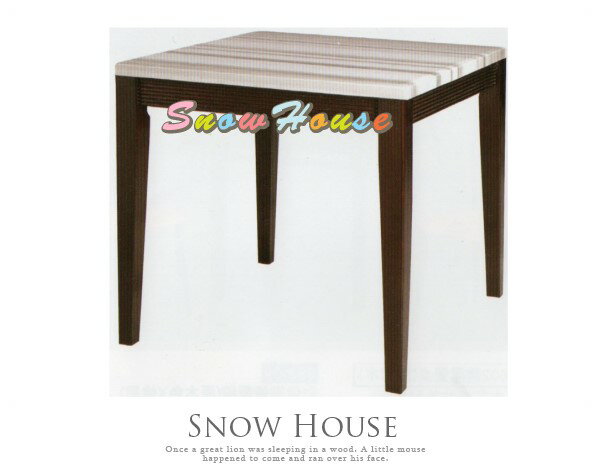 ╭☆雪之屋居家生活館☆╯ R721-01 325灰線條石面餐桌/飯桌(DIY自組)/兩款可選