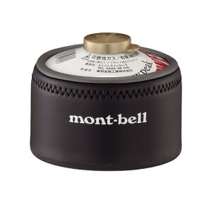├登山樂┤日本 mont-bell Cariridge Sock 250 瓦斯罐保護套-黑 # 1124316BK