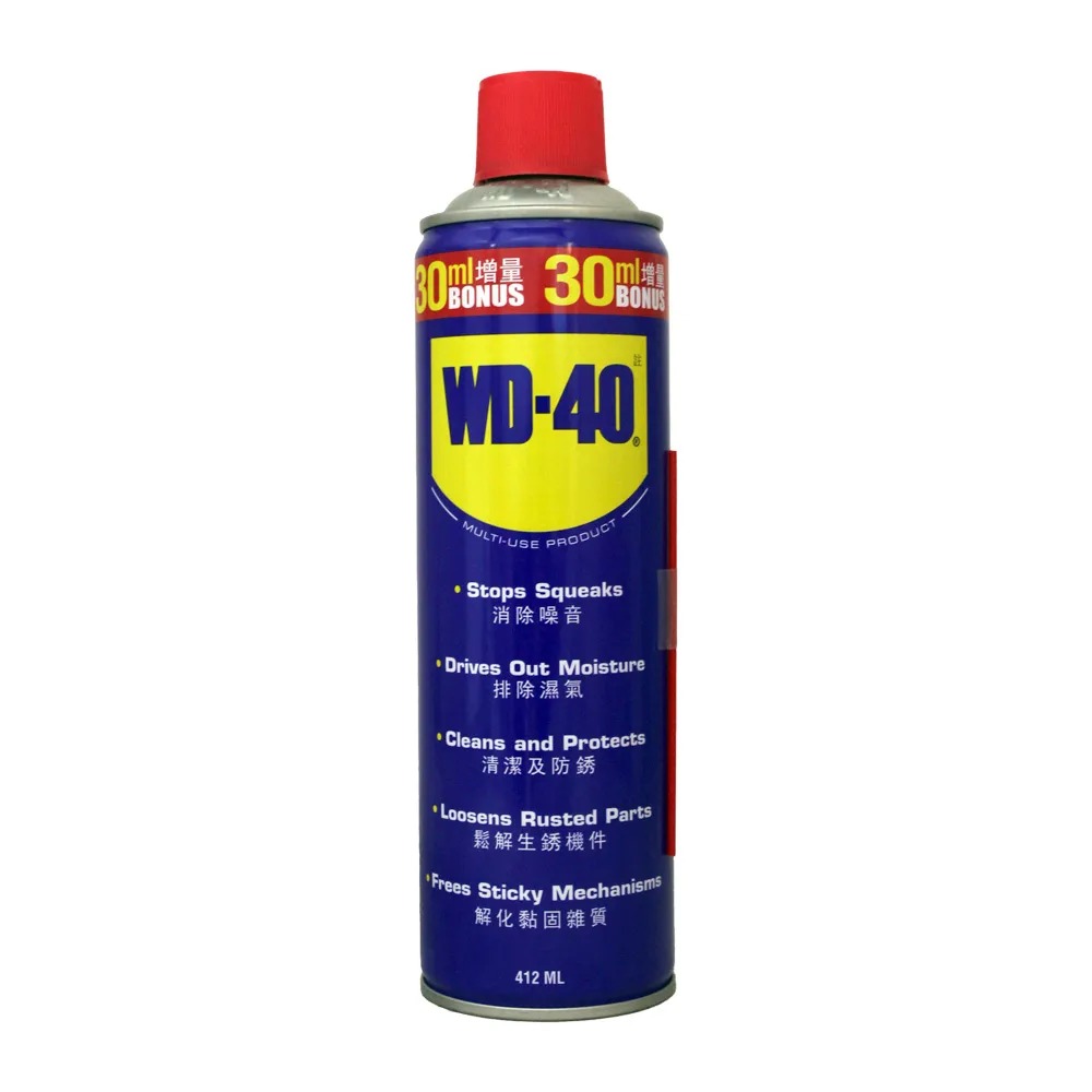 WD-40 除鏽噴罐清潔劑 412ml