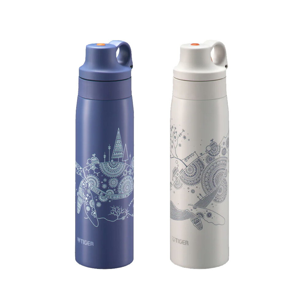 日本 TIGER 虎牌 龜一堂聯名 不鏽鋼吸管型保冷瓶 500ml /個 MCS-A501