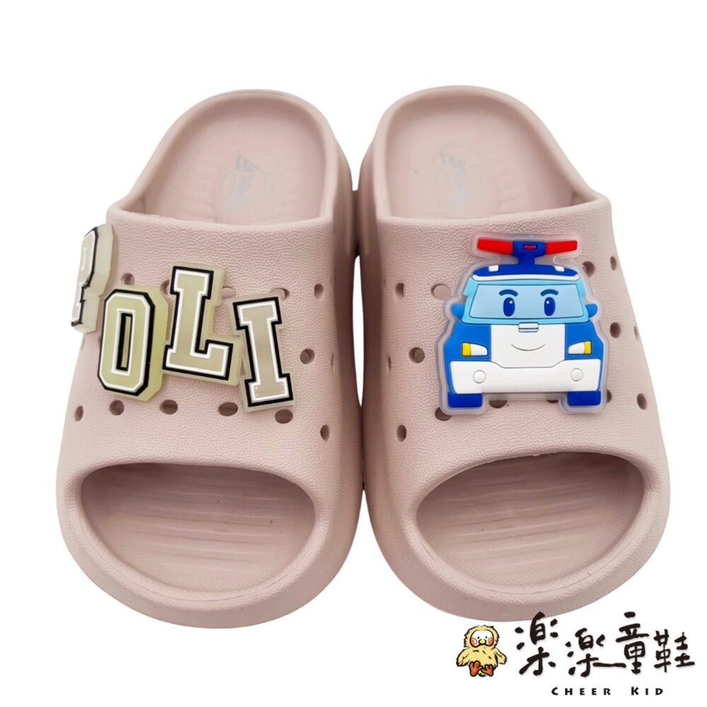台灣製波力夜光拖鞋 - 救援小英雄 童鞋 男中童 POLI波力 男大童 拖鞋 台灣製童鞋 救援小隊 男童鞋 POLI童鞋 卡通拖鞋 大童鞋 嬰幼童鞋 台灣製 中童鞋 兒童拖鞋 波力童鞋