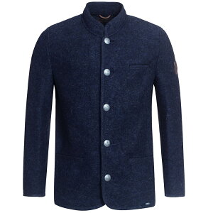奧地利精品 GIESSWEIN 服飾-高級壓縮羊毛-經典款外套 (男裝/藍色)【跨店APP下單最高20%點數回饋】