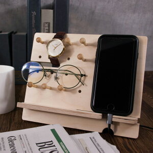 【木匠兄妹】Simple文具洞洞板 辦公室小物 收納整理 書桌擺設 設計文具 手錶架 手機充電架 眼鏡架