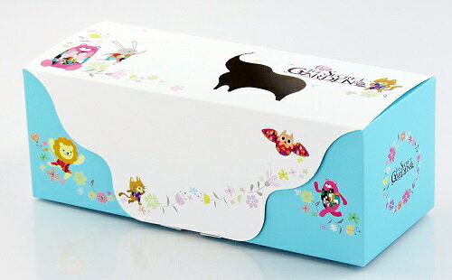 【 優惠量整組價】奶凍捲盒-秘密花園/ 300個+紙袋300個