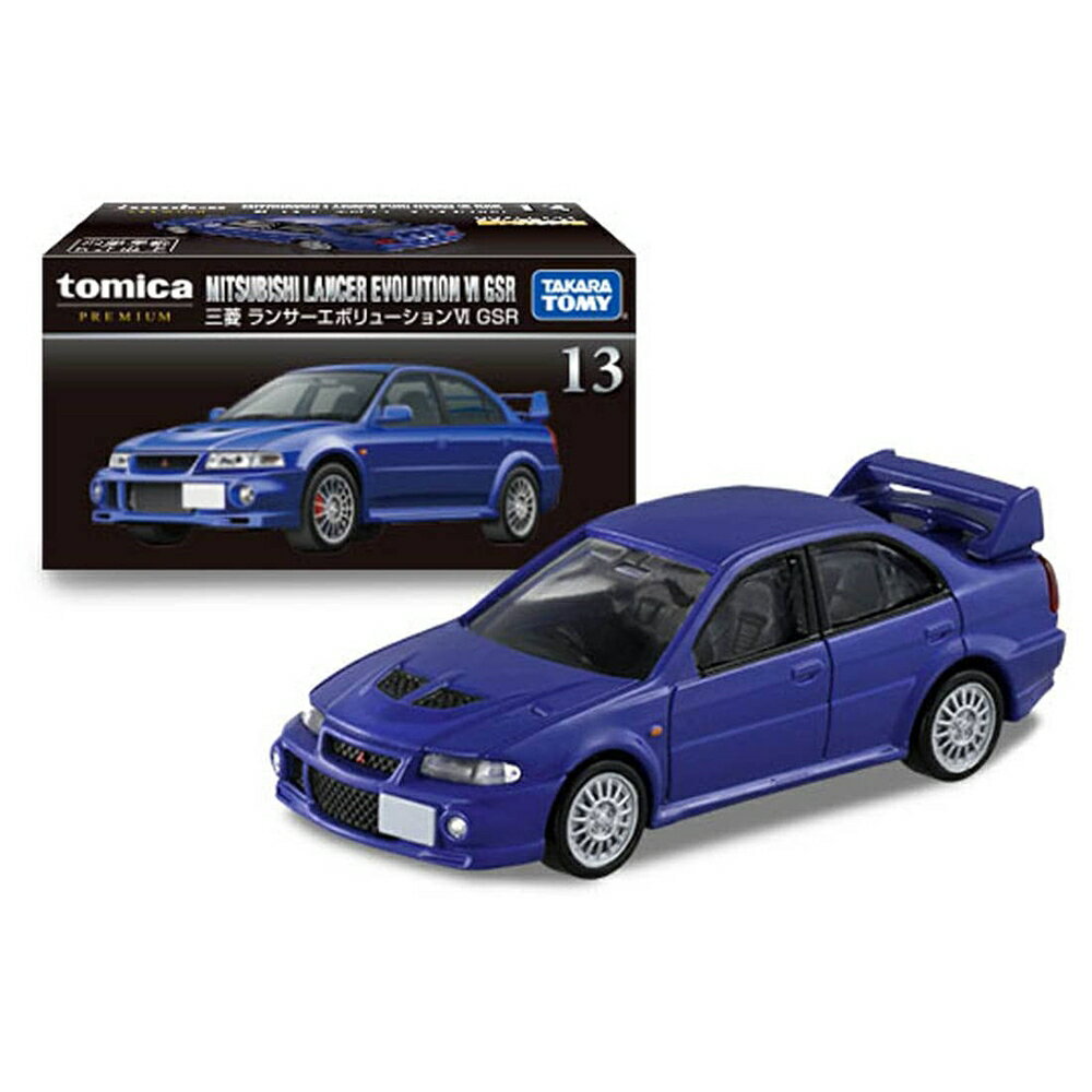 《TAKARA TOMY》TOMICA PREMIUM 13 三菱Lancer Evolution 6 GSR 東喬精品百貨