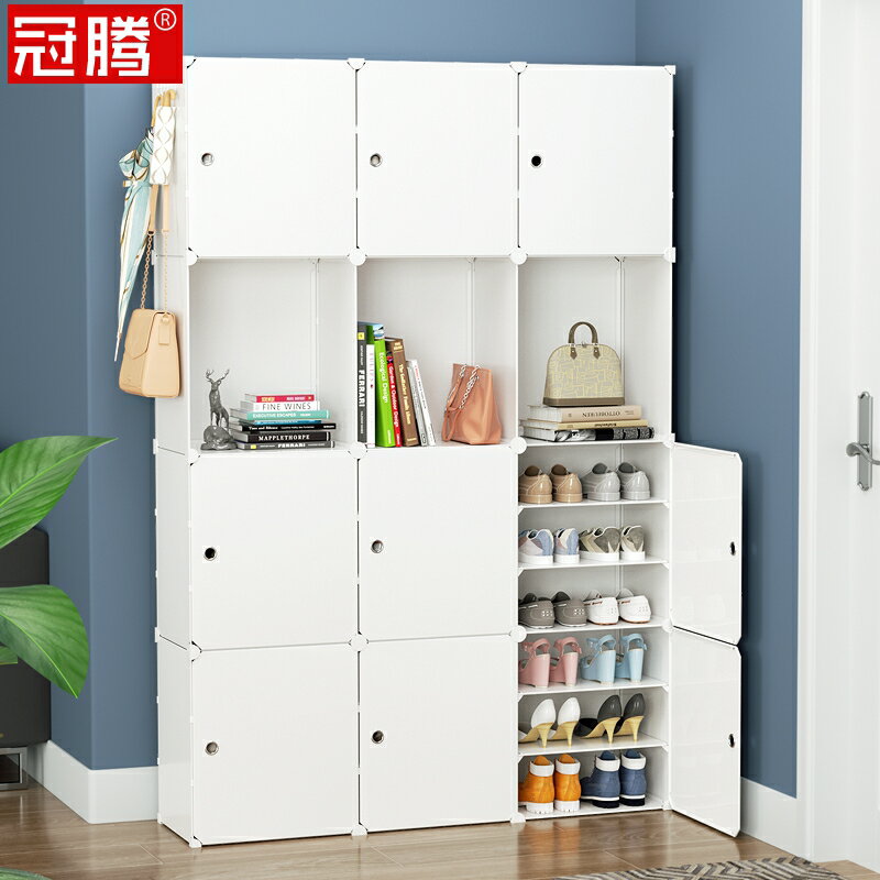 鞋櫃家用門口玄關櫃一體進門客廳隔斷大容量多功能放鑰匙現代簡約