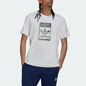 Adidas Camo Infill Tee [H13500] 男 短袖上衣 T恤 國際版 經典 變色Logo 白