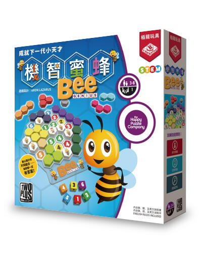 機智蜜蜂 bee genius 繁體中文版 高雄龐奇桌遊 正版桌遊專賣 栢龍