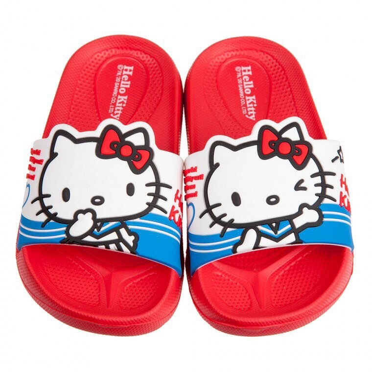 【震撼精品百貨】Hello Kitty 凱蒂貓~台灣製Hello kitty正版超輕量兒童拖鞋-水手服(24~33號)*20374