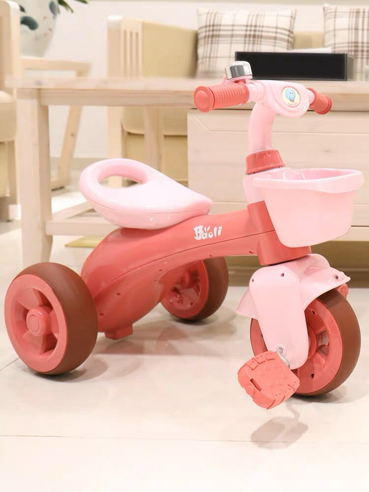 兒童三輪腳踏車 兒童玩具 三輪車 #1708A/B(K3687) 胖寶貝