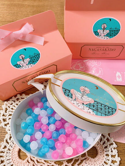 【關西連線】大阪限定 長崎堂 Crystal Bon Bon 砂糖果子 關西伴手禮 禮盒 中秋送禮