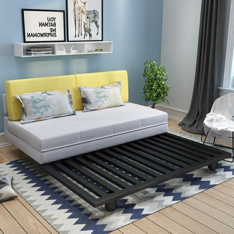 折疊沙發床沙發床可折疊客廳雙人1.2米小戶型1.5簡易多功能1.8乳膠沙發 全館免運