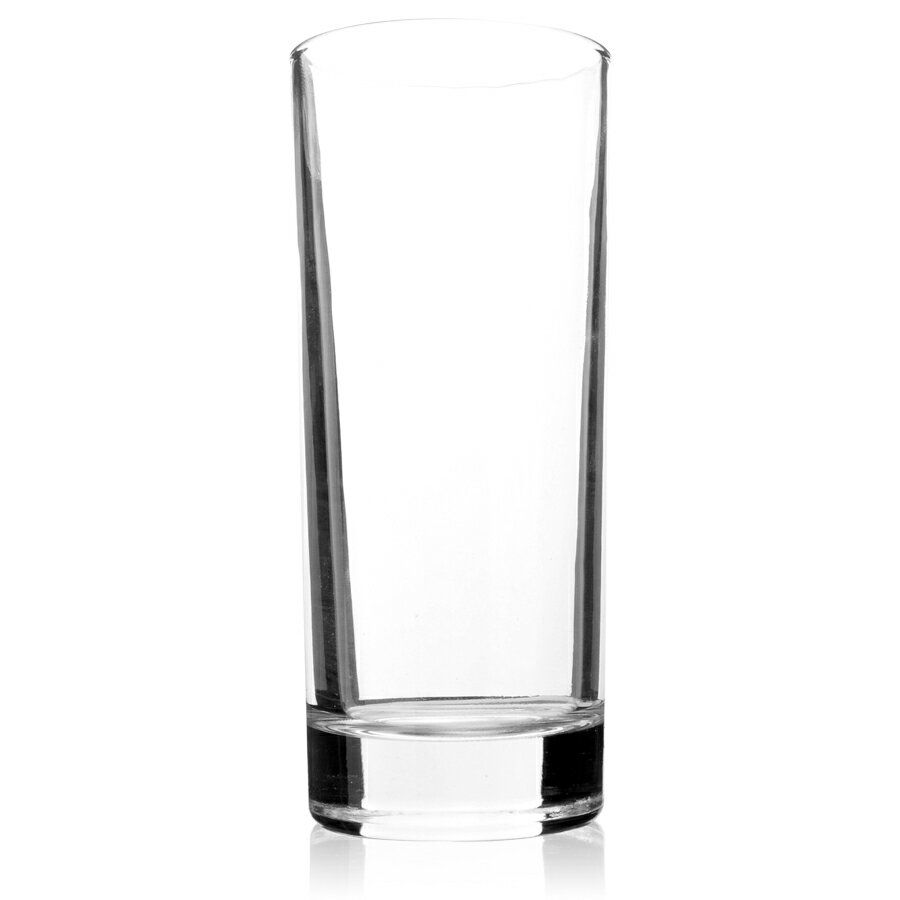300ML直身筒玻璃水杯茶杯啤酒杯果汁杯子無鉛水晶直身口杯餐杯